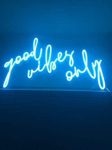 HUSTLE Neon LED Sign photo review