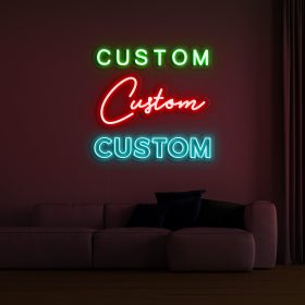 Custom Neon Sign 3 Custom Fancelite